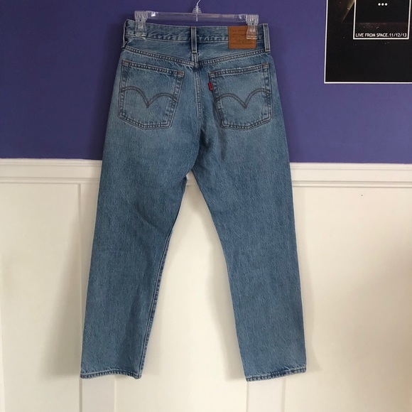 LEVIS wedgie straight high rise jeans - Picture 11 of 12